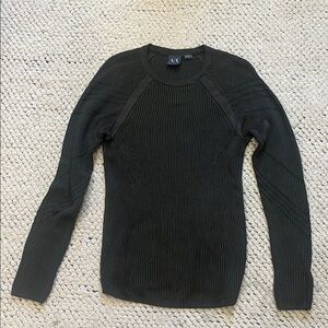 AX Armani Exchange sweater army green size small